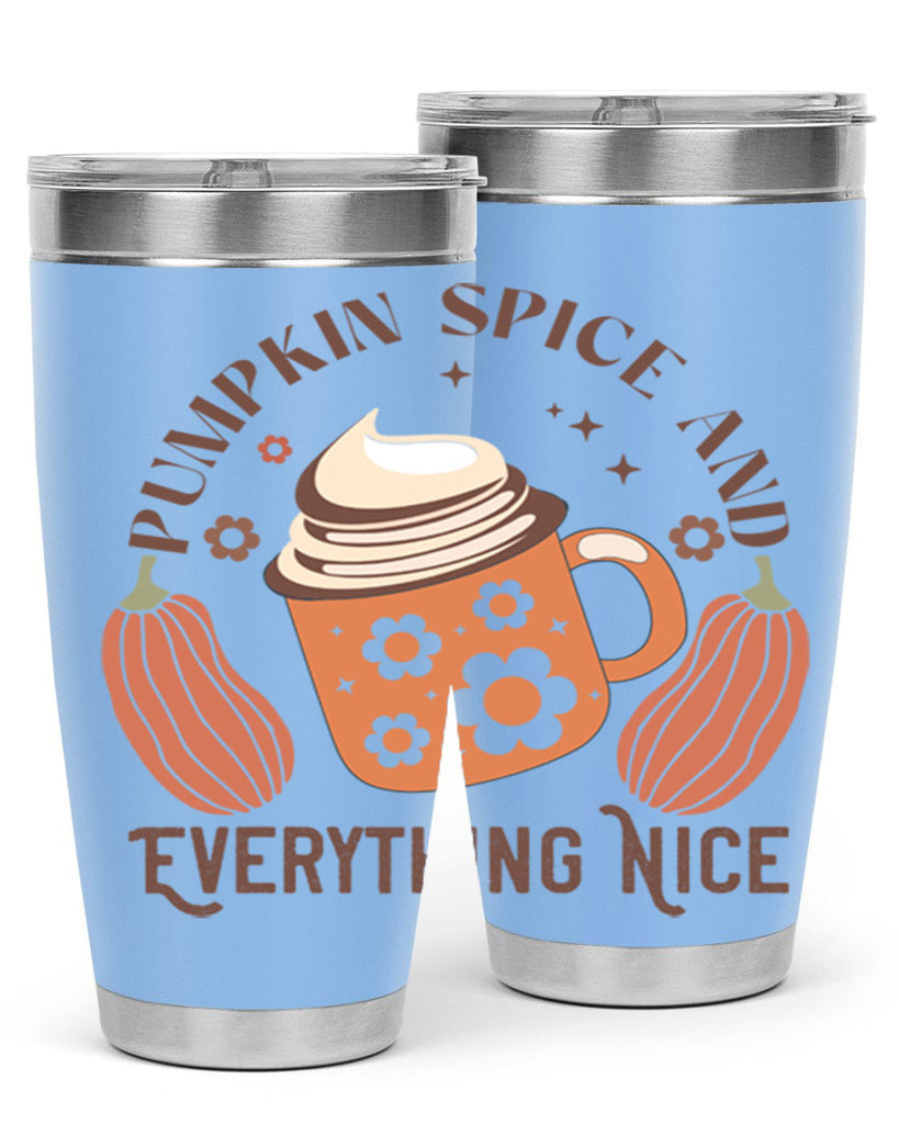Pumpkin Spice And Everything Nice 539#- fall- Tumbler