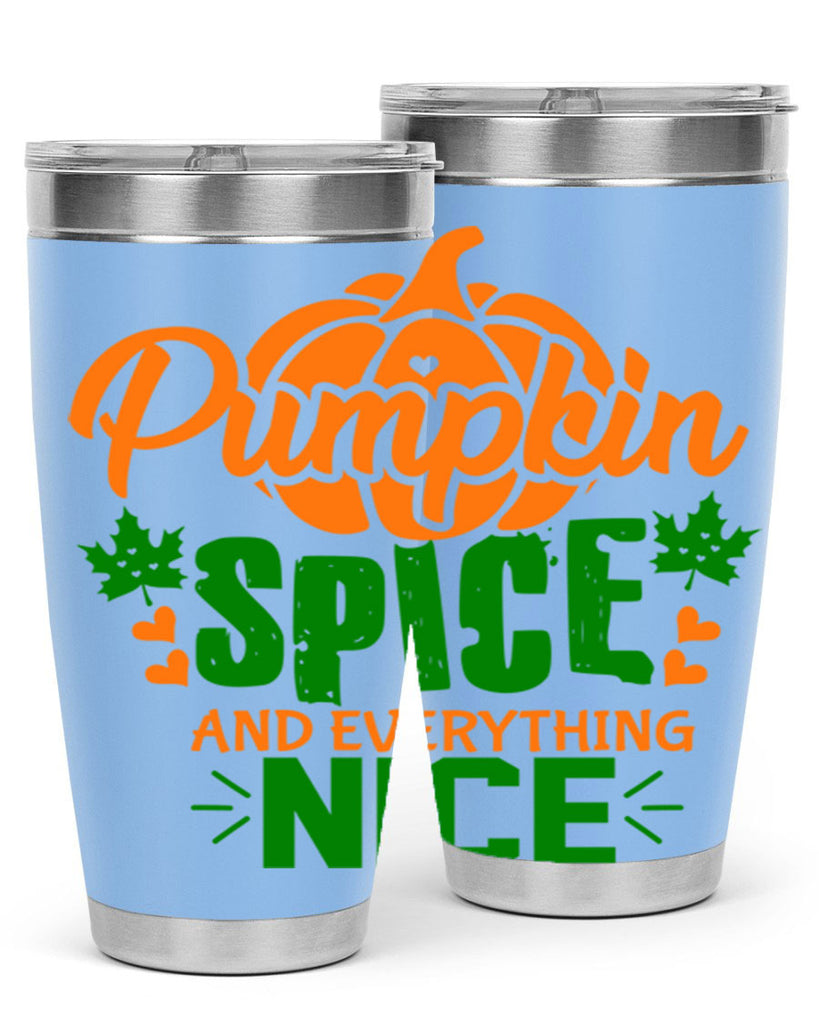 Pumpkin Spice and Everything Nice 538#- fall- Tumbler
