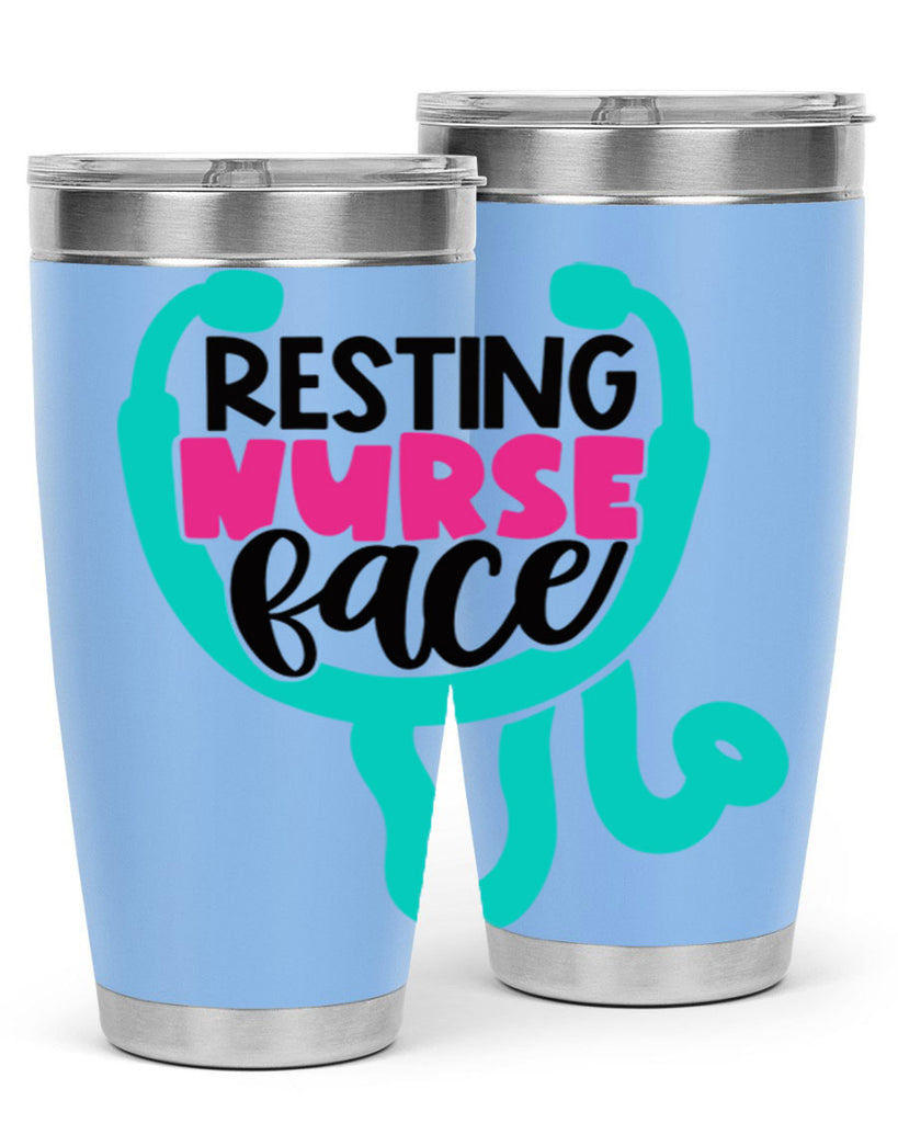 Resting Nurse Face Style Style 57#- nurse- tumbler