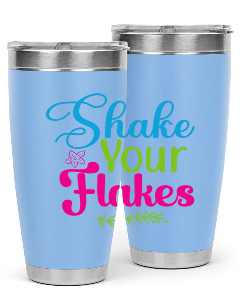 Shake Your Flakes 356#- winter- Tumbler