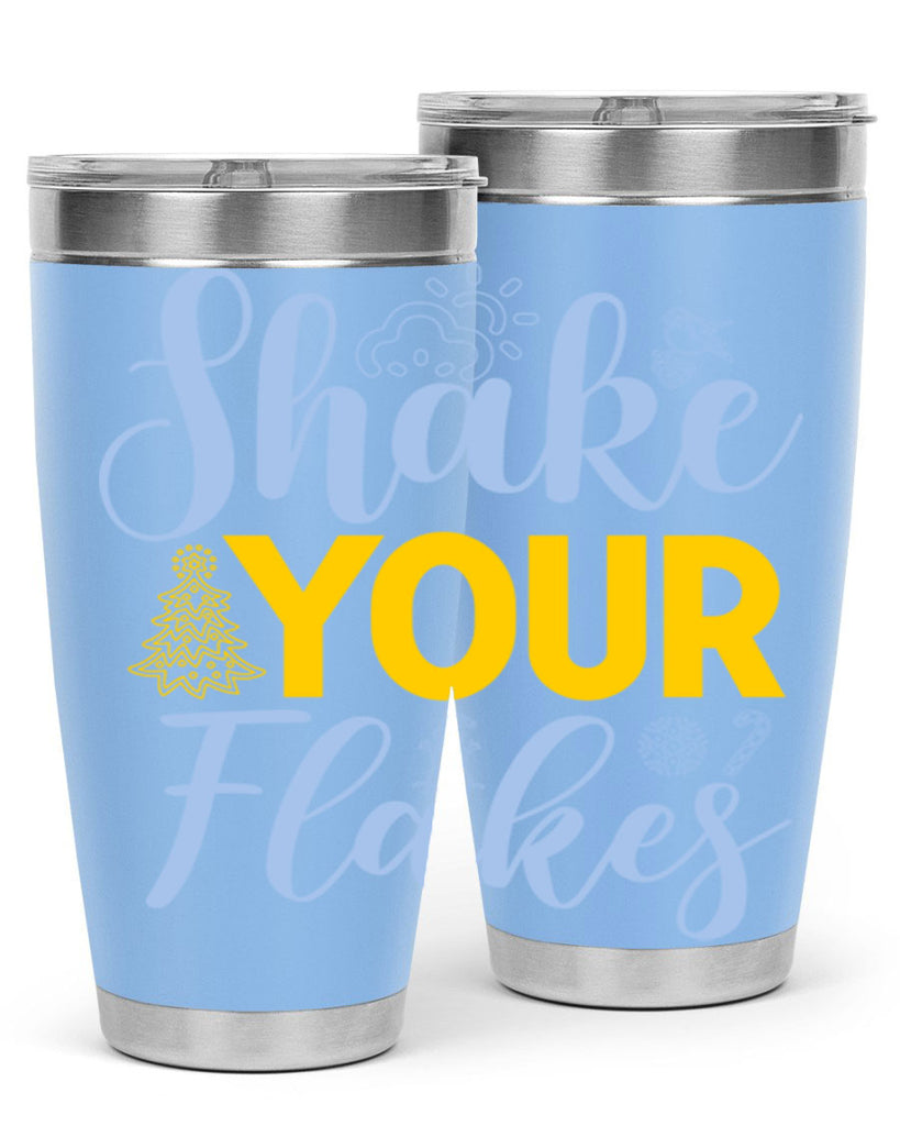 Shake your flakes361#- winter- Tumbler