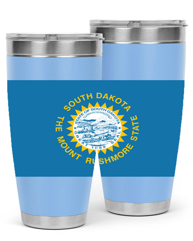 South Dakota 11#- Us Flags- Tumbler