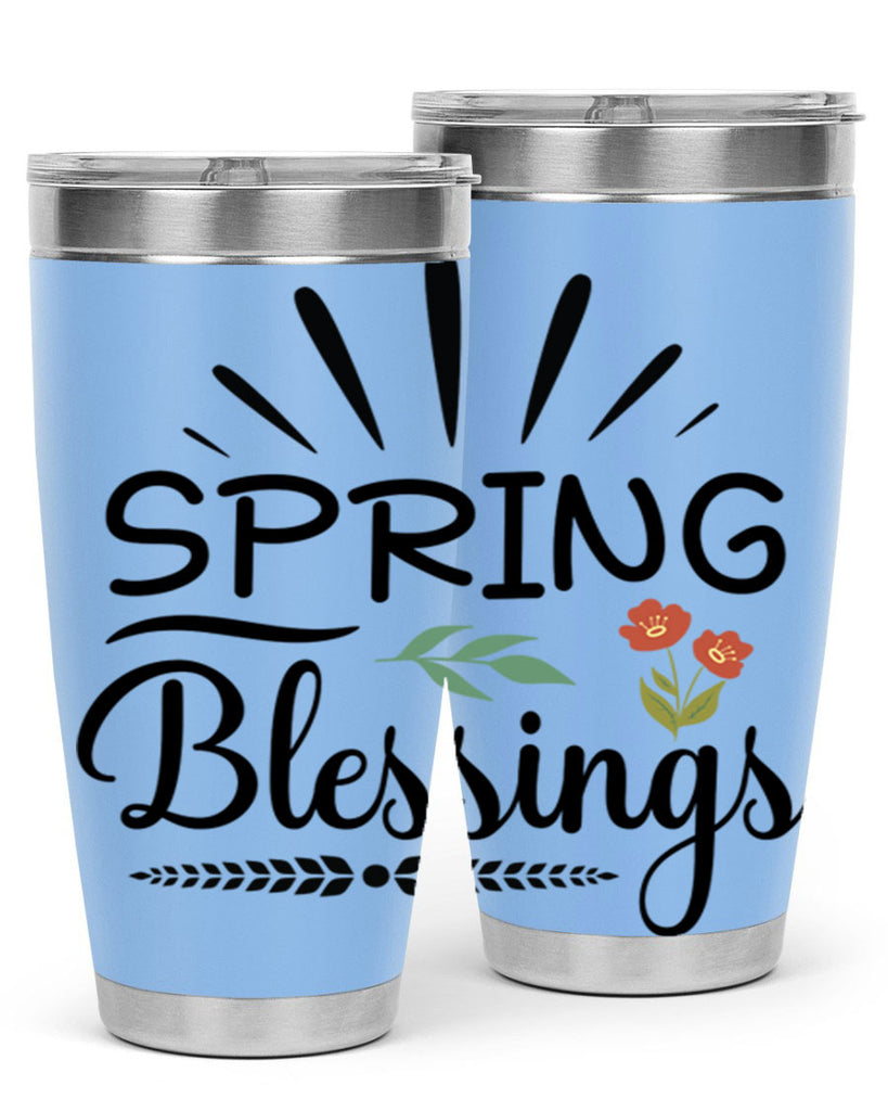 Spring Blessings  482#- spring- Tumbler