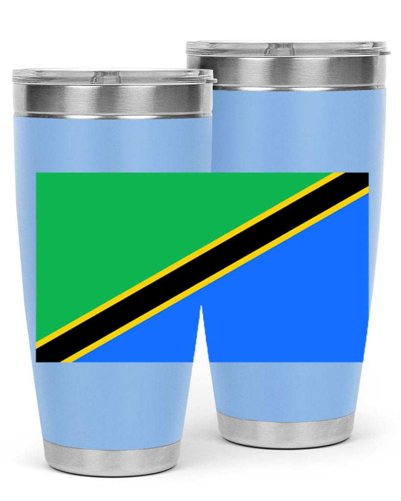 Tanzania 24#- world flags- Tumbler