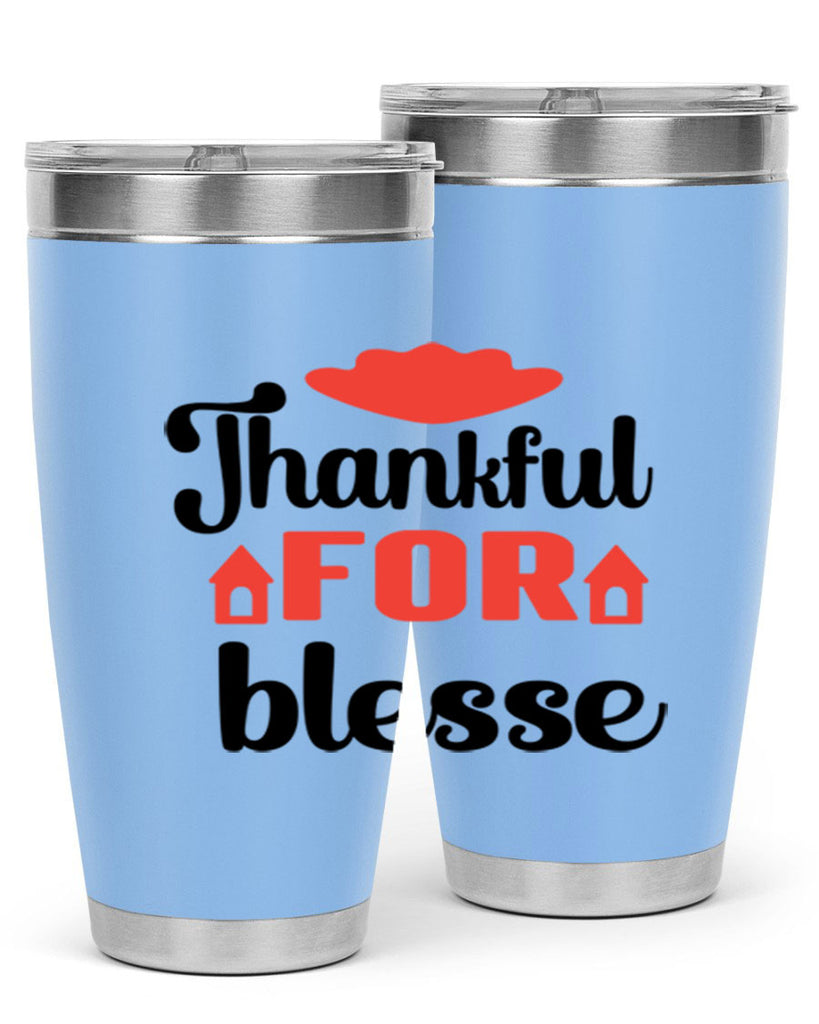 Thankful for blesse 599#- fall- Tumbler
