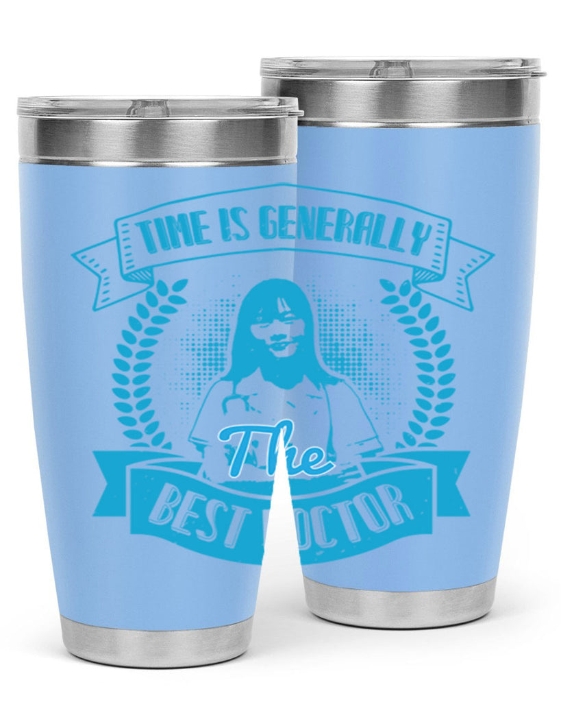 Time is generally the best doctor Style 12#- medical- tumbler