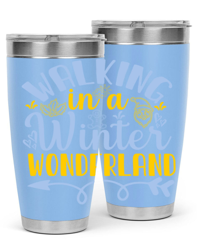 Walking in a winter wonderland440#- winter- Tumbler
