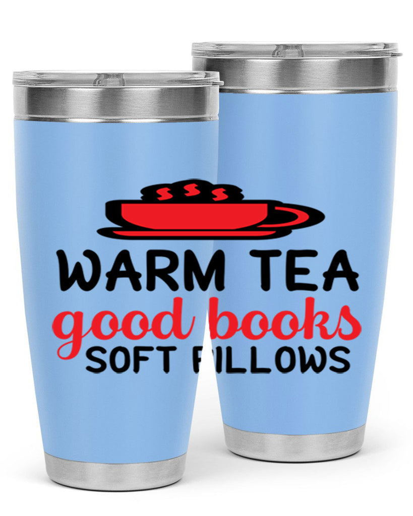 Warm tea good books soft pillows 448#- winter- Tumbler