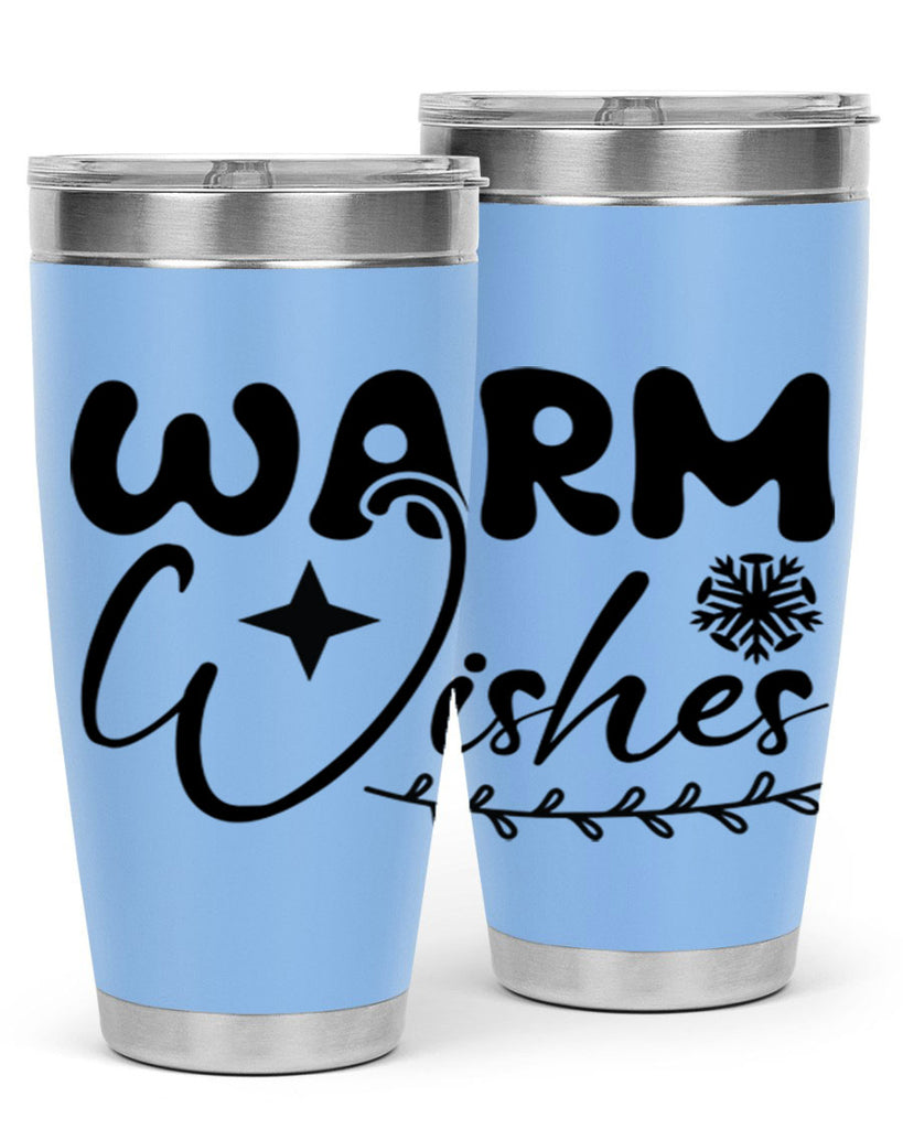 Warm wishes 467#- winter- Tumbler