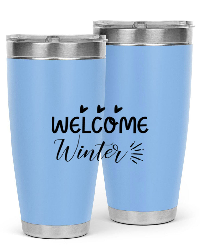 Welcome Winter 475#- winter- Tumbler
