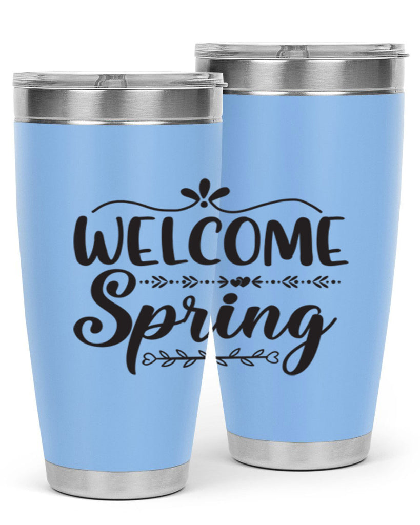 Welcome spring 576#- spring- Tumbler