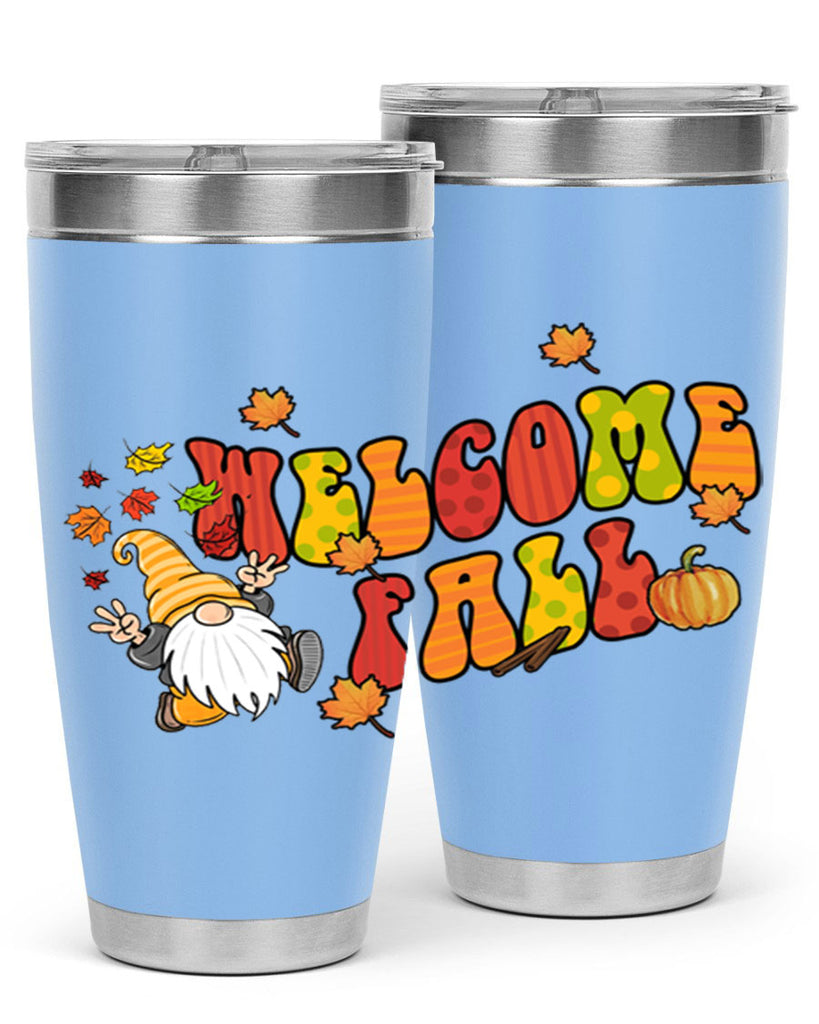 WelcomeFallGnome 637#- fall- Tumbler