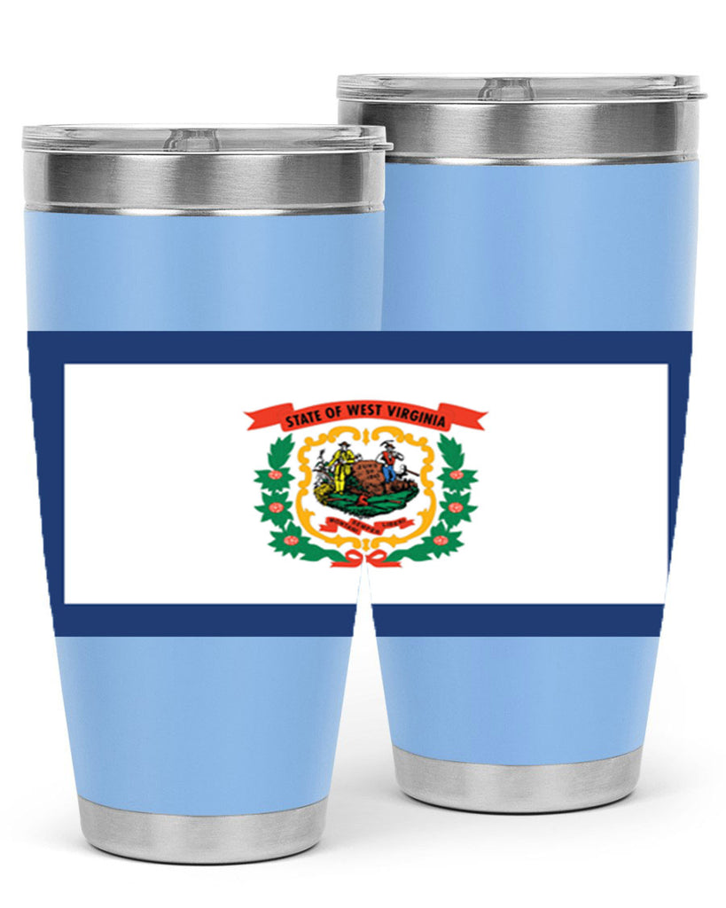 West Virginia 3#- stateflags- Tumbler