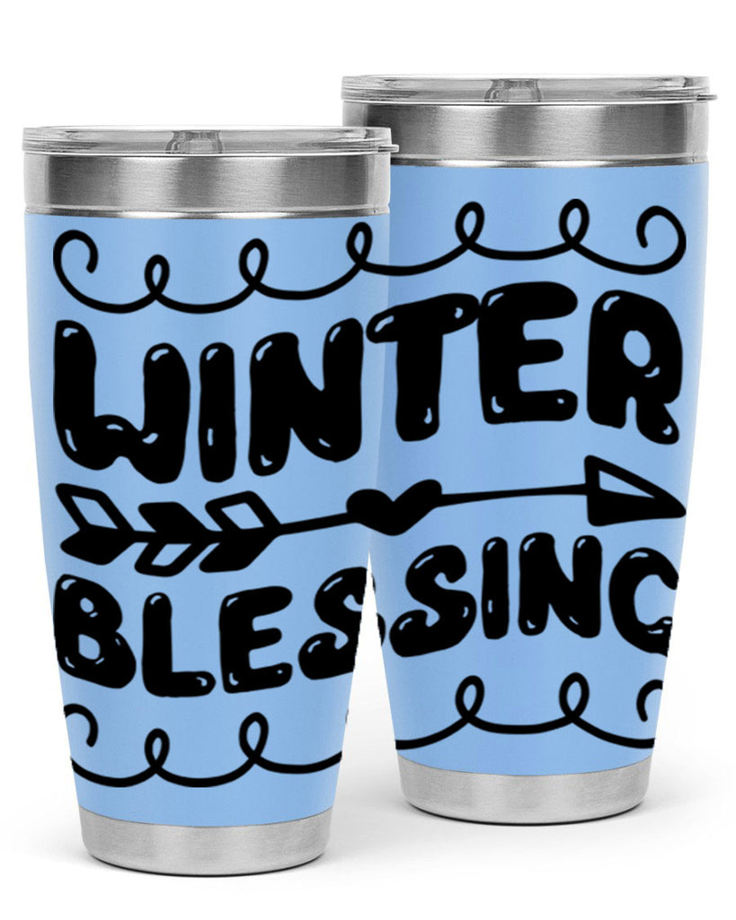 Winter Blessing 545#- winter- Tumbler