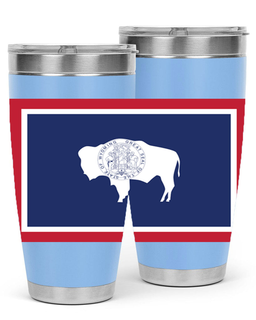 Wyoming 1#- stateflags- Tumbler
