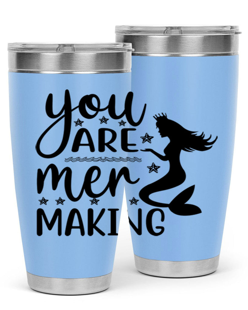You are mer making 684#- mermaid- Tumbler