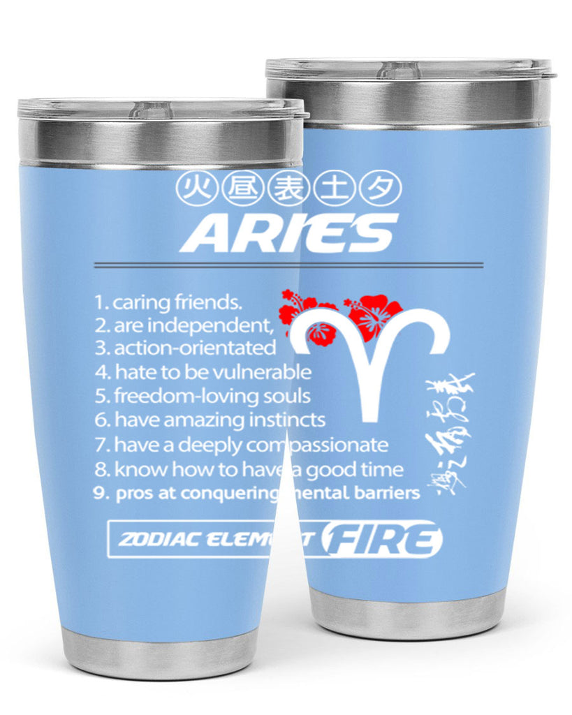 aries 137#- zodiac- Tumbler