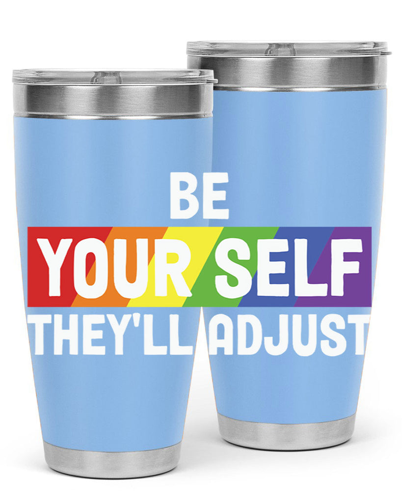 be yourself theyll adjust rainbow lgbt 160#- lgbt- Tumbler