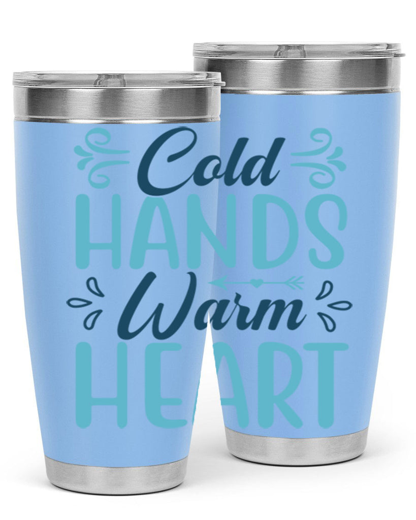 cold hands warm heart 50#- winter- Tumbler