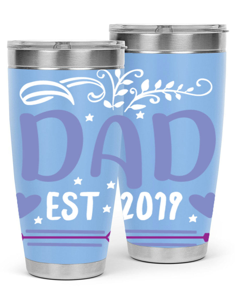 dad est 100#- fathers day- Tumbler