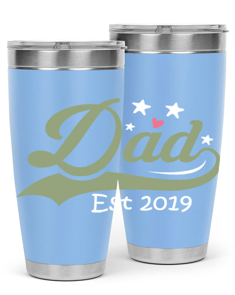 dad est 101#- fathers day- Tumbler
