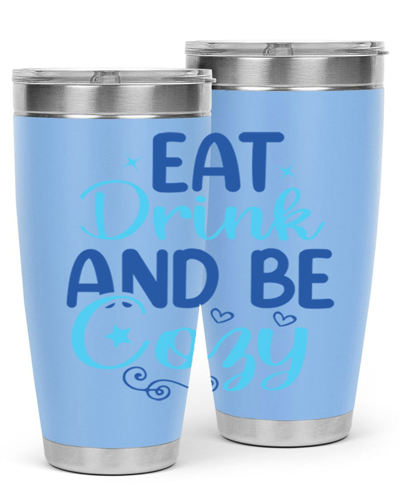 eat drink and be cozy 97#- winter- Tumbler