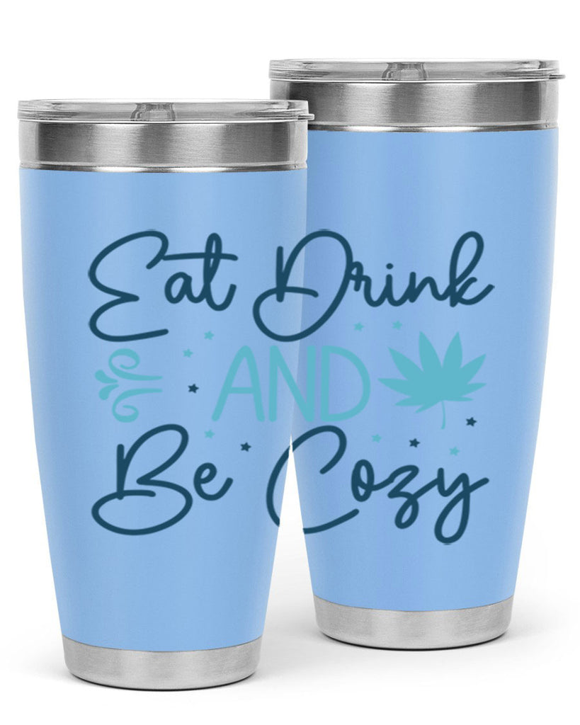 eat drink and be cozy 98#- winter- Tumbler