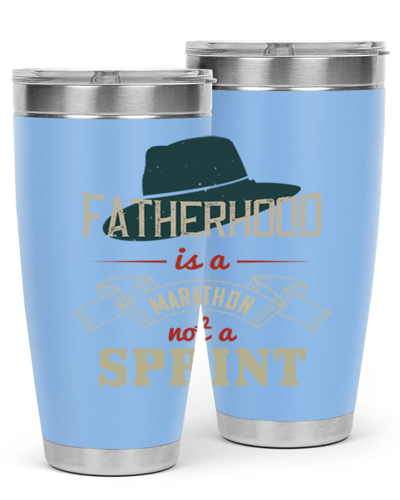 fatherhood is a marathon 227#- fathers day- Tumbler