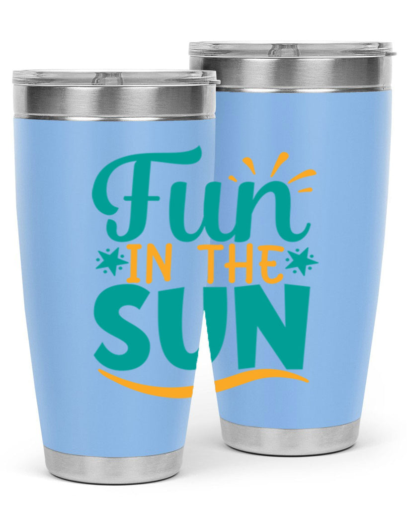 fun in the sun Style 103#- summer- Tumbler