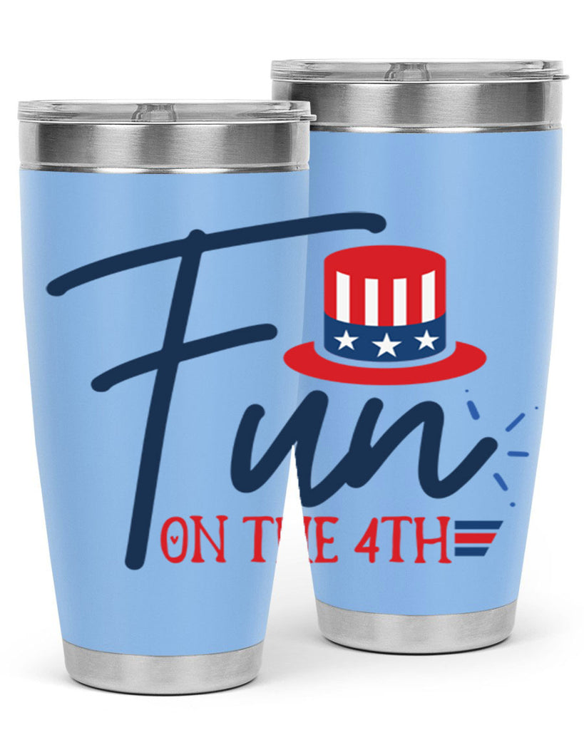 fun on the th Style 18#- Fourt Of July- Tumbler