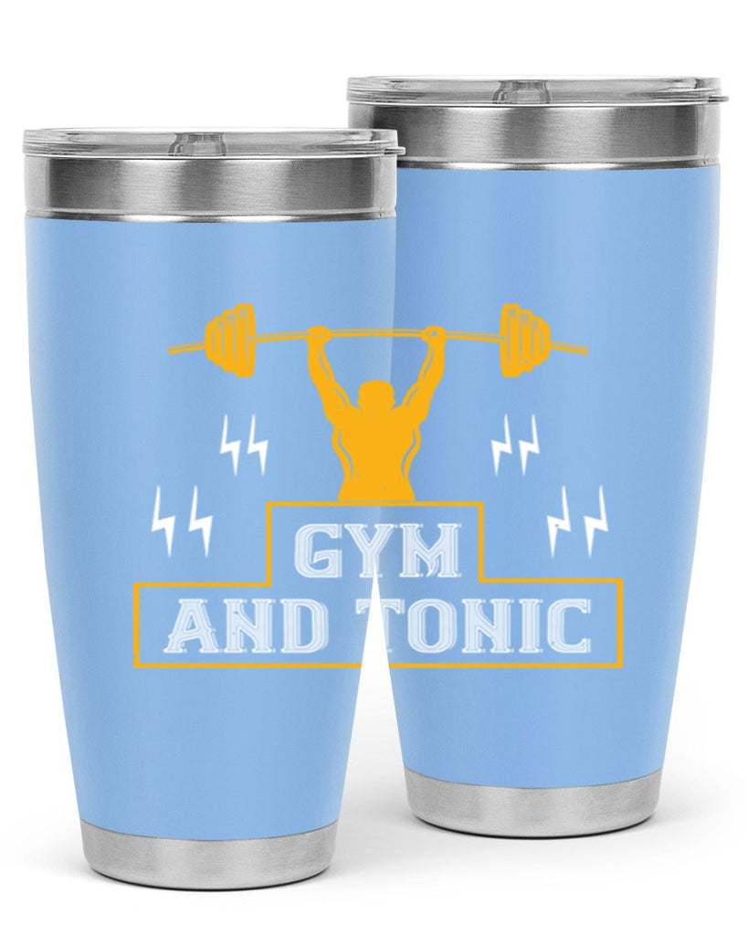gym and tonic 100#- gym- Tumbler