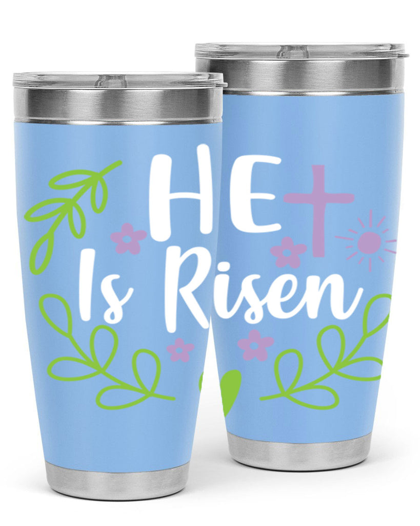 he is risen 79#- easter- Tumbler
