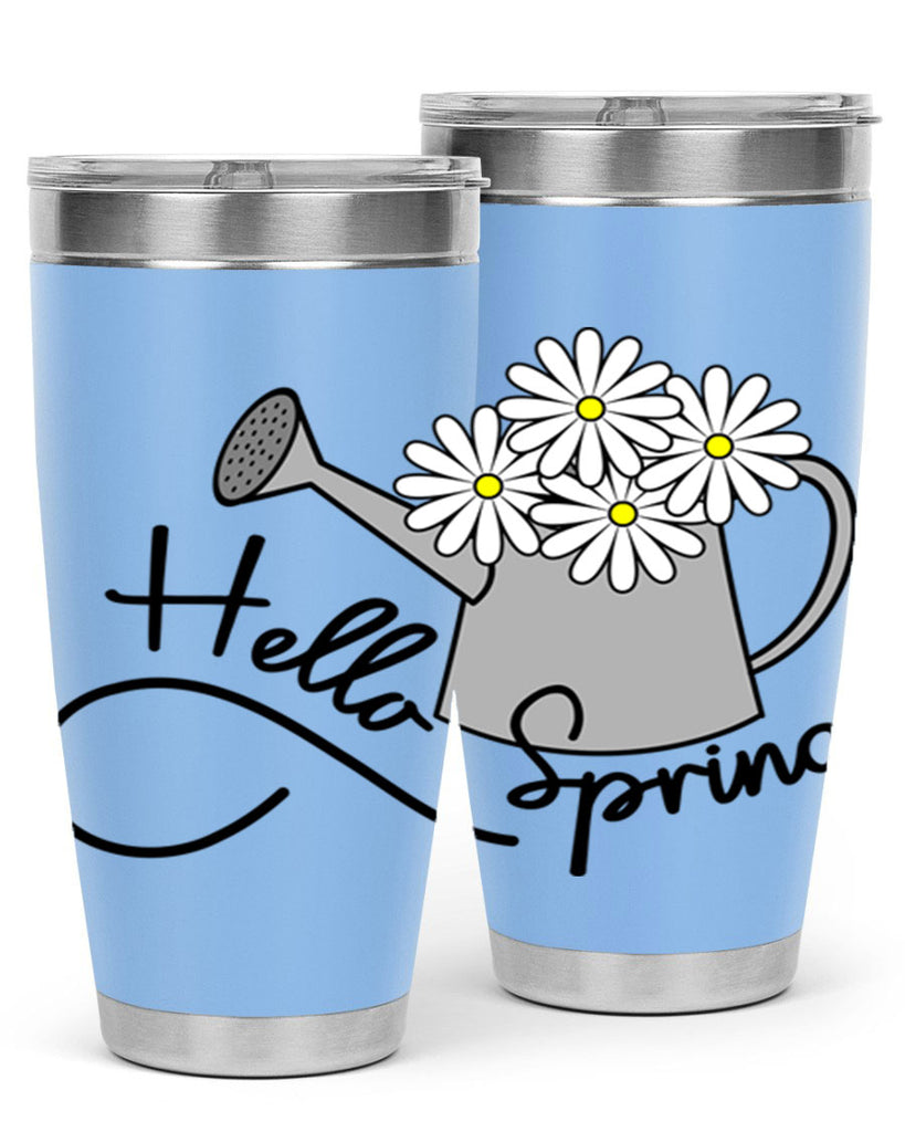 hello spring watering can208#- spring- Tumbler