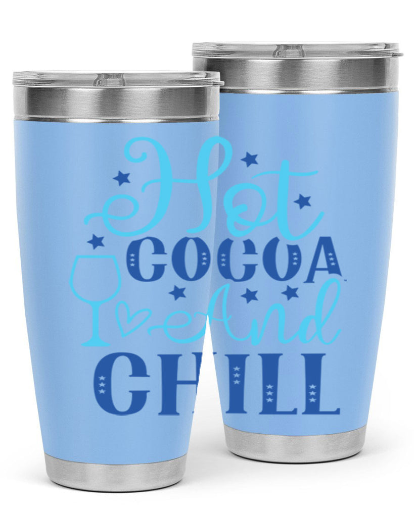 hot cocoa and chill 206#- winter- Tumbler