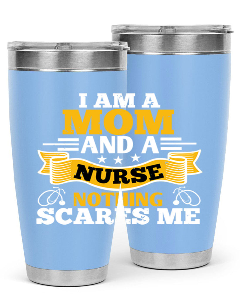 i am amom and a nurse Style 396#- nurse- tumbler