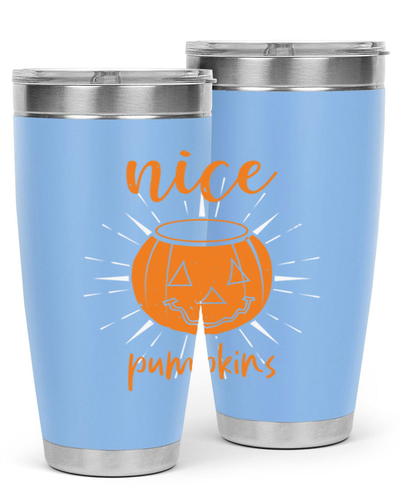nice pumpkins 138#- halloween- Tumbler
