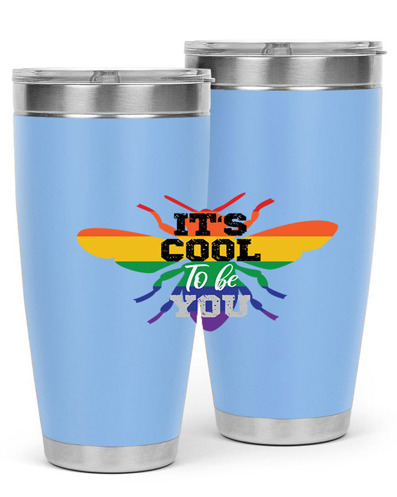 pride bee cool 70#- lgbt- Tumbler