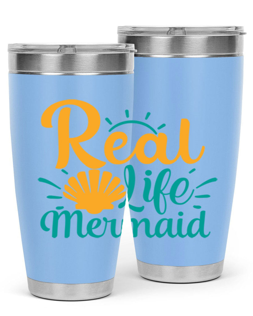 real life mermaid Style 79#- summer- Tumbler