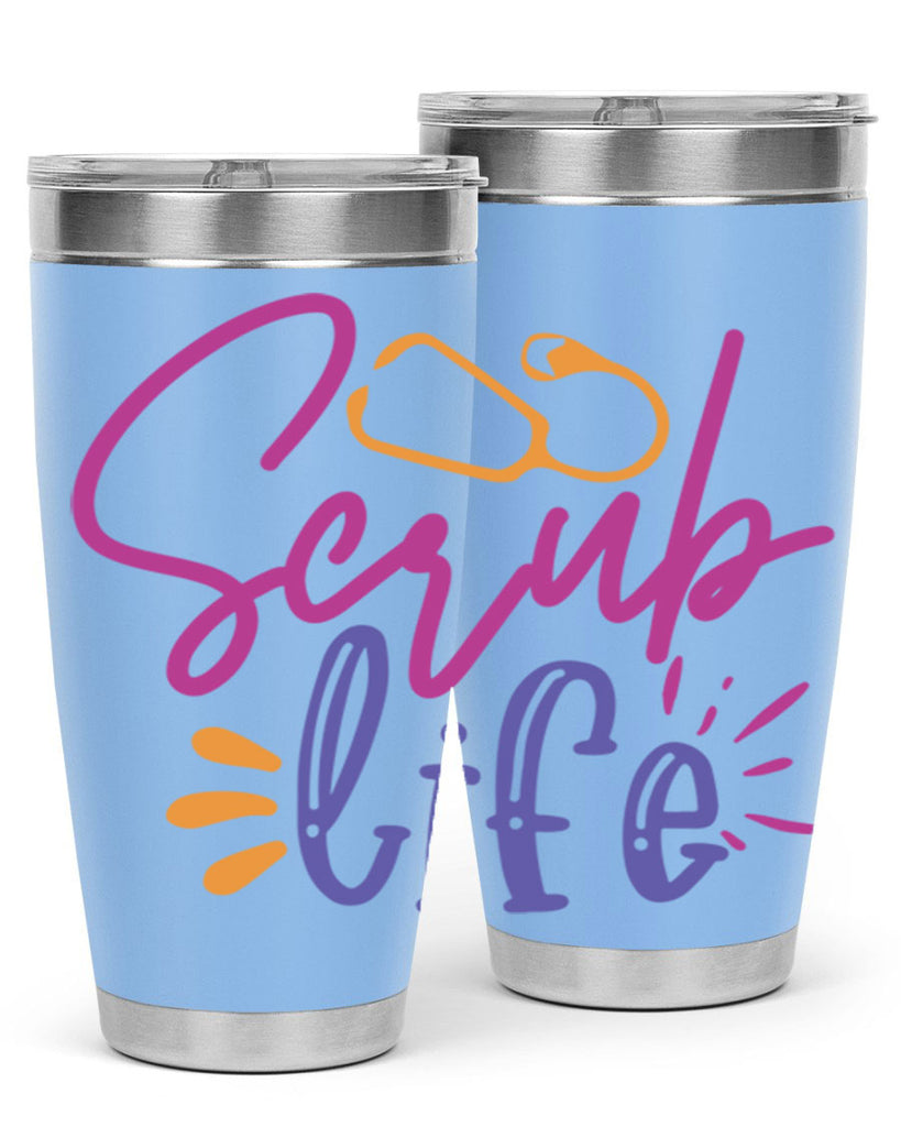 scrub life Style 351#- nurse- tumbler