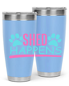 shed happens Style 64#- dog- Tumbler