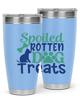 spoiled rotten dog treats Style 62#- dog- Tumbler