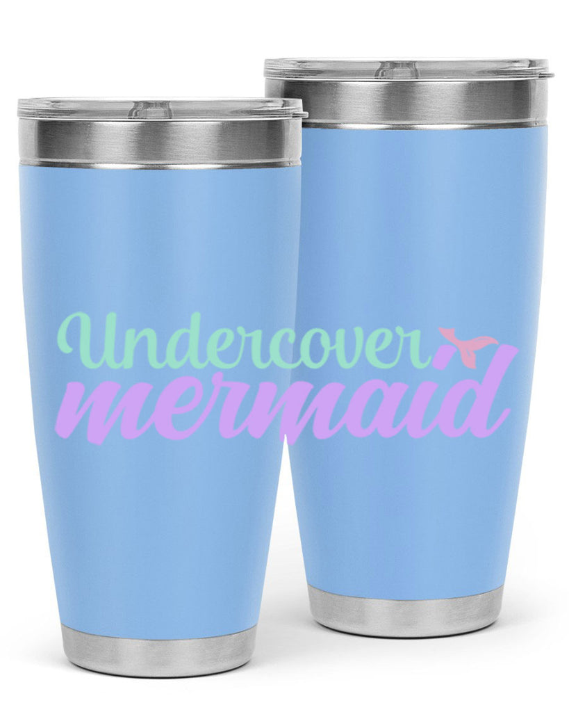undercover mermaid 8#- mermaid- Tumbler