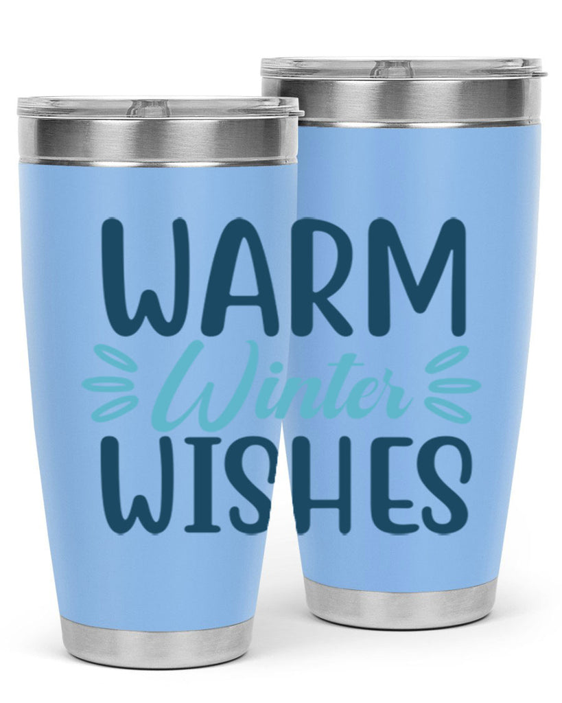 warm winter wishes 456#- winter- Tumbler