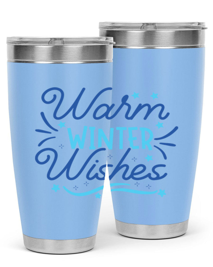warm winter wishes 457#- winter- Tumbler