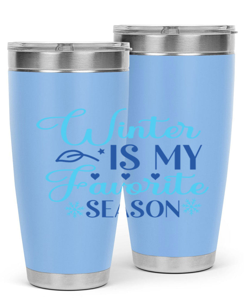 winter is my favorite season 511#- winter- Tumbler