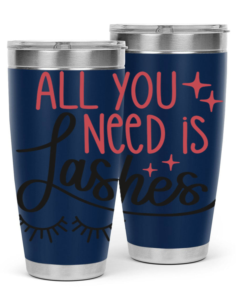 All You Need Is Lashes Style 146#- make up- Tumbler