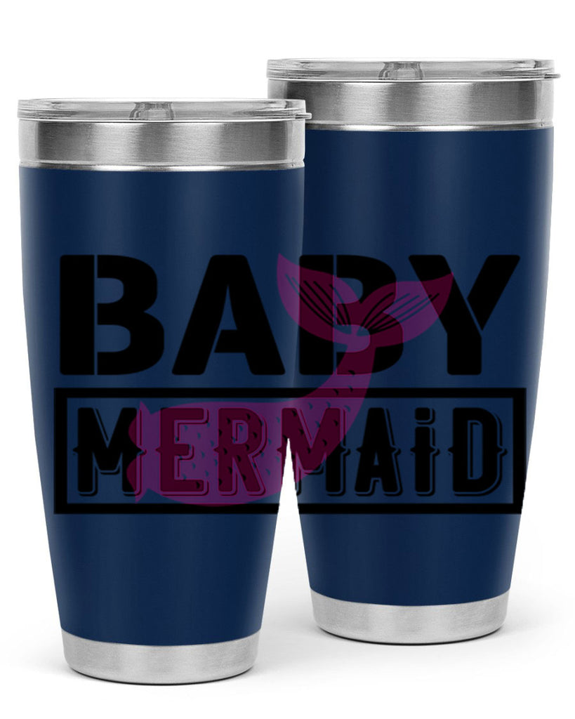 Baby mermaid 29#- mermaid- Tumbler