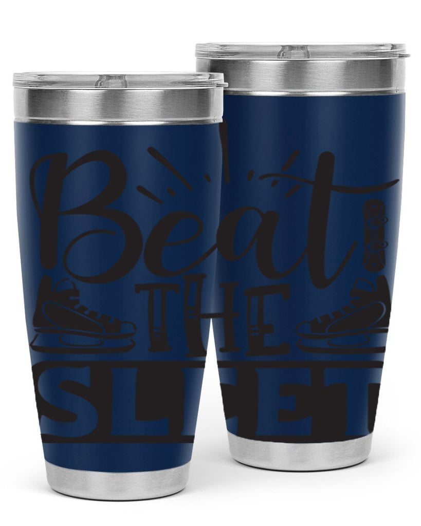 Beat the sleet 24#- winter- Tumbler