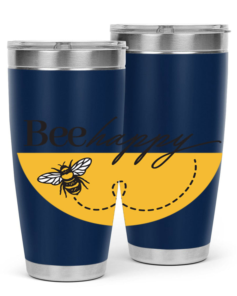 Bee Happy30#- spring- Tumbler