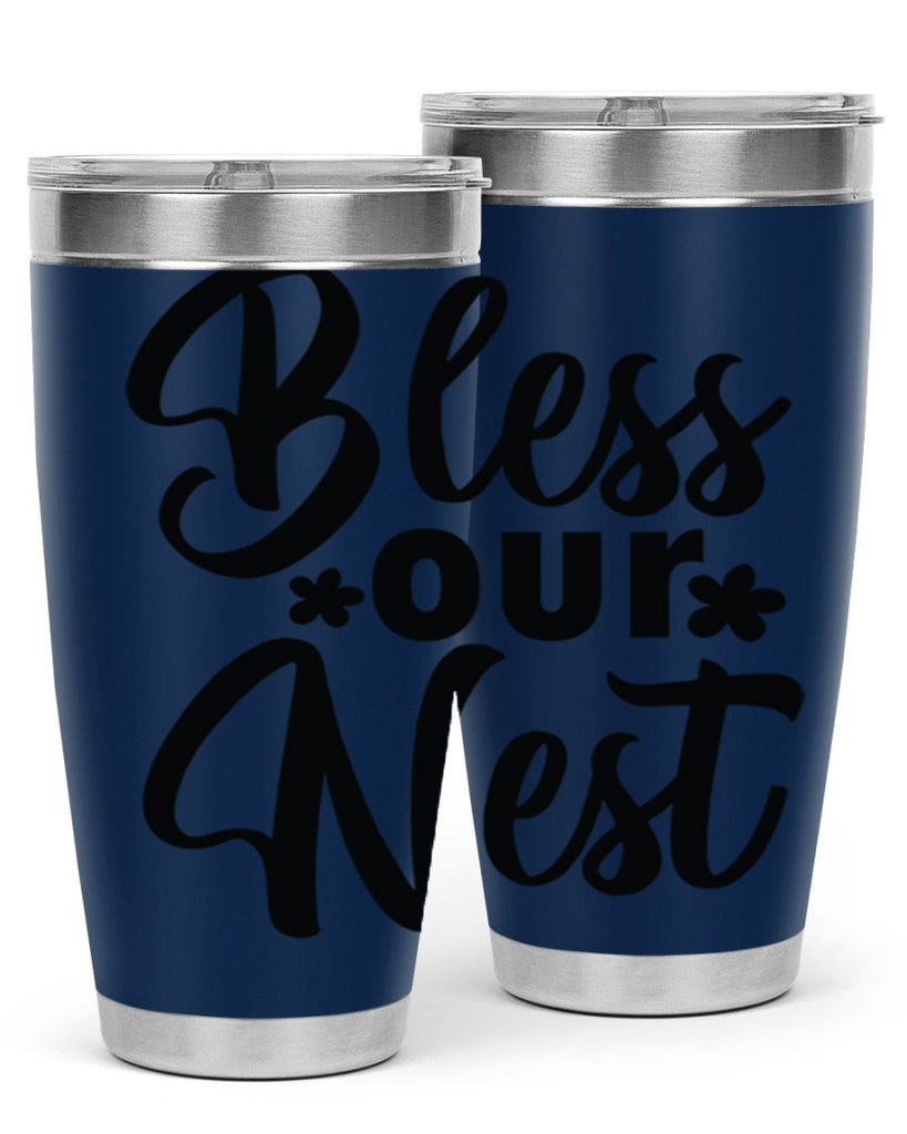 Bless our nest  design 70#- spring- Tumbler
